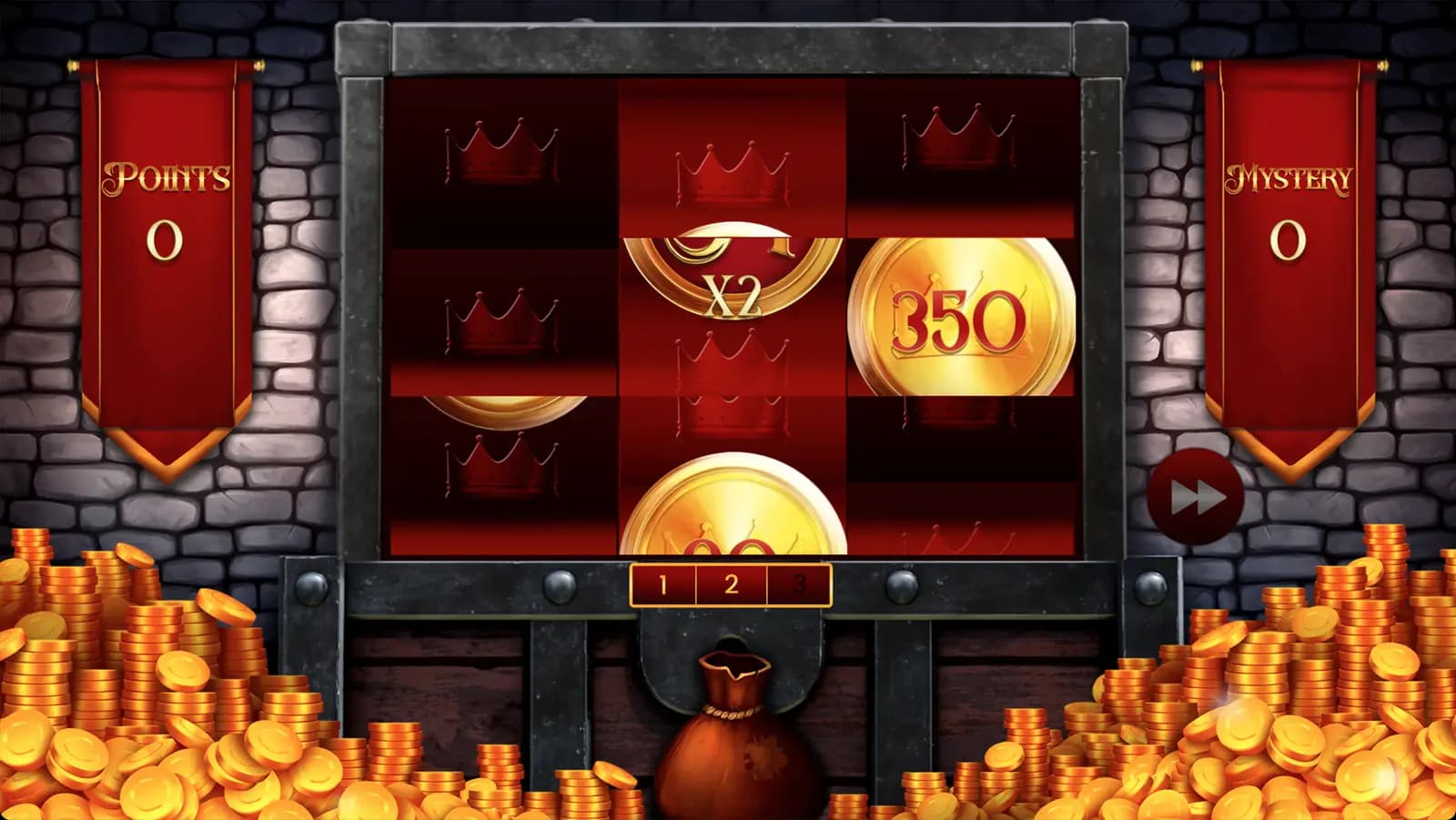 King Coin bonus artwork, frame 1 of 2