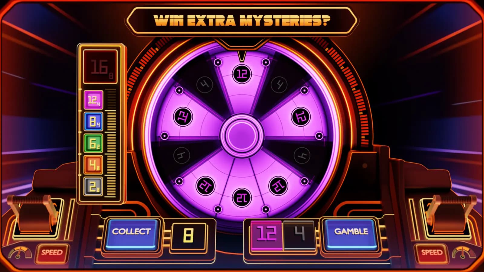 Mystery Gambler bonus artwork, frame 5 of 6