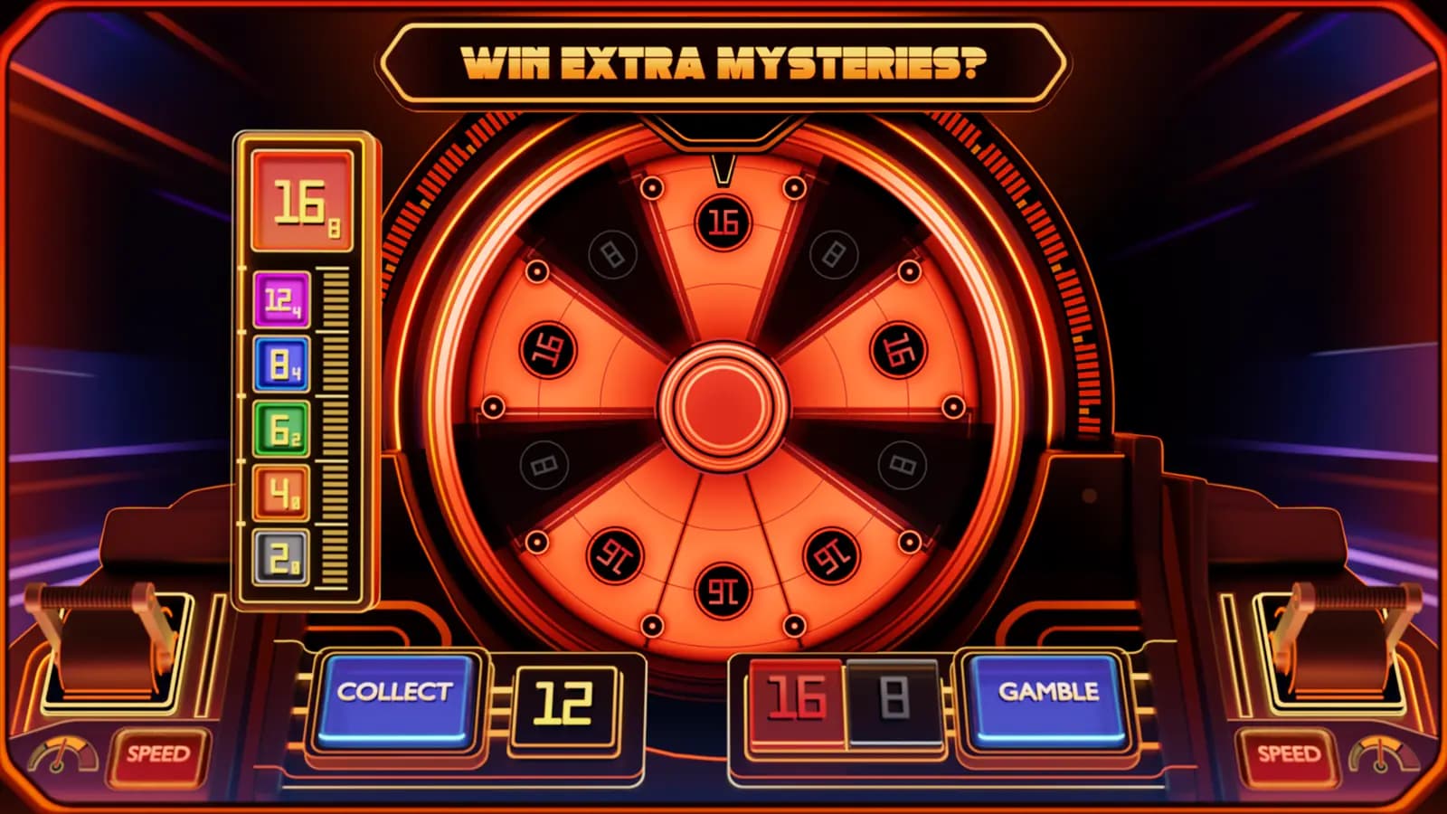 Mystery Gambler bonus artwork, frame 6 of 6