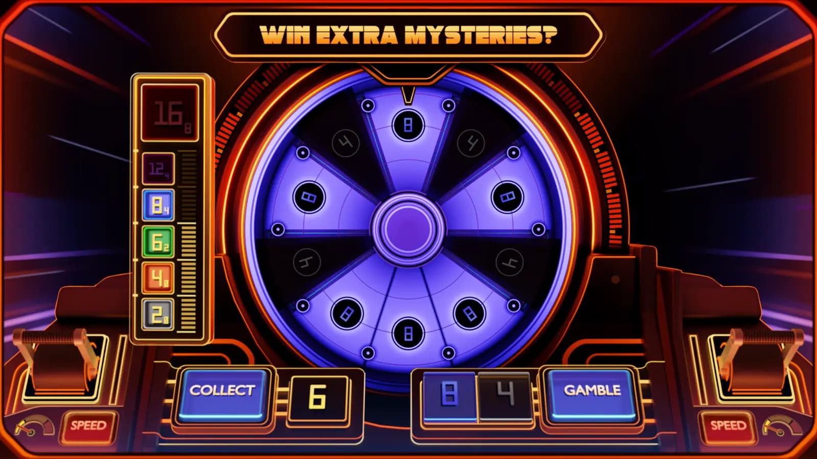 Mystery Gambler bonus artwork, frame 4 of 6
